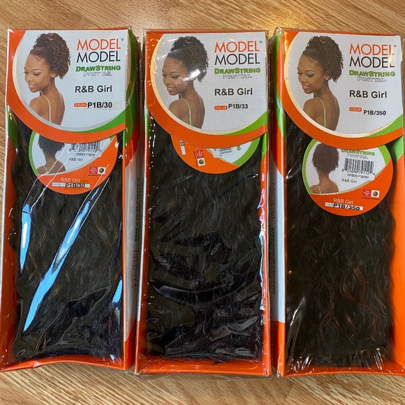 #102 GLANCE R&B GIRL DRAWSTRING PONYTAIL - Picture 5 of 6